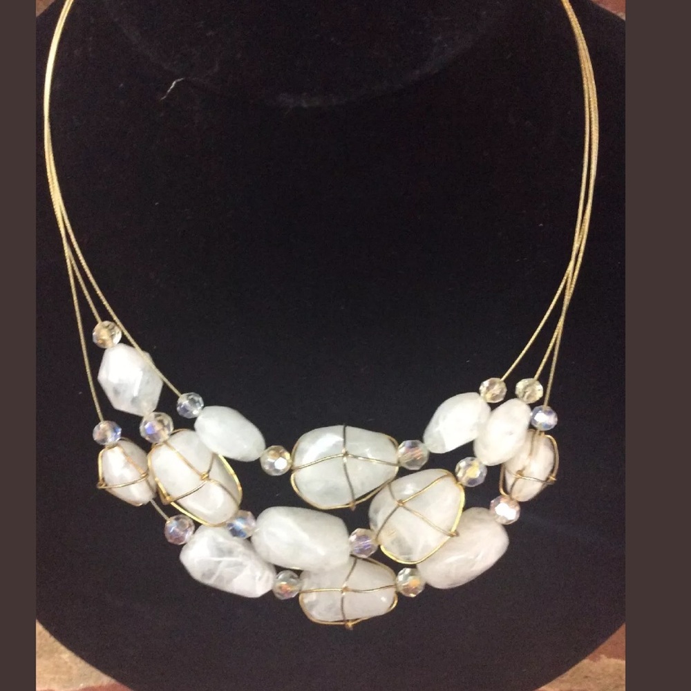 Joan Rivers Goldtone Multi Strand Cable Necklace - Picture 3 of 5